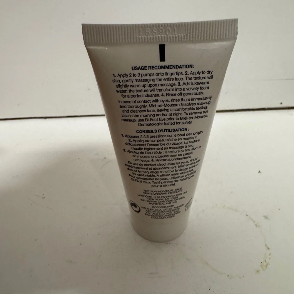 Lancome Miel-En-Mousse Foaming Cleansing Makeup Remover 1.7 OZ